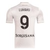 Camiseta de fútbol SSC Napoli Lukaku 9 2ª equipación 2025-26